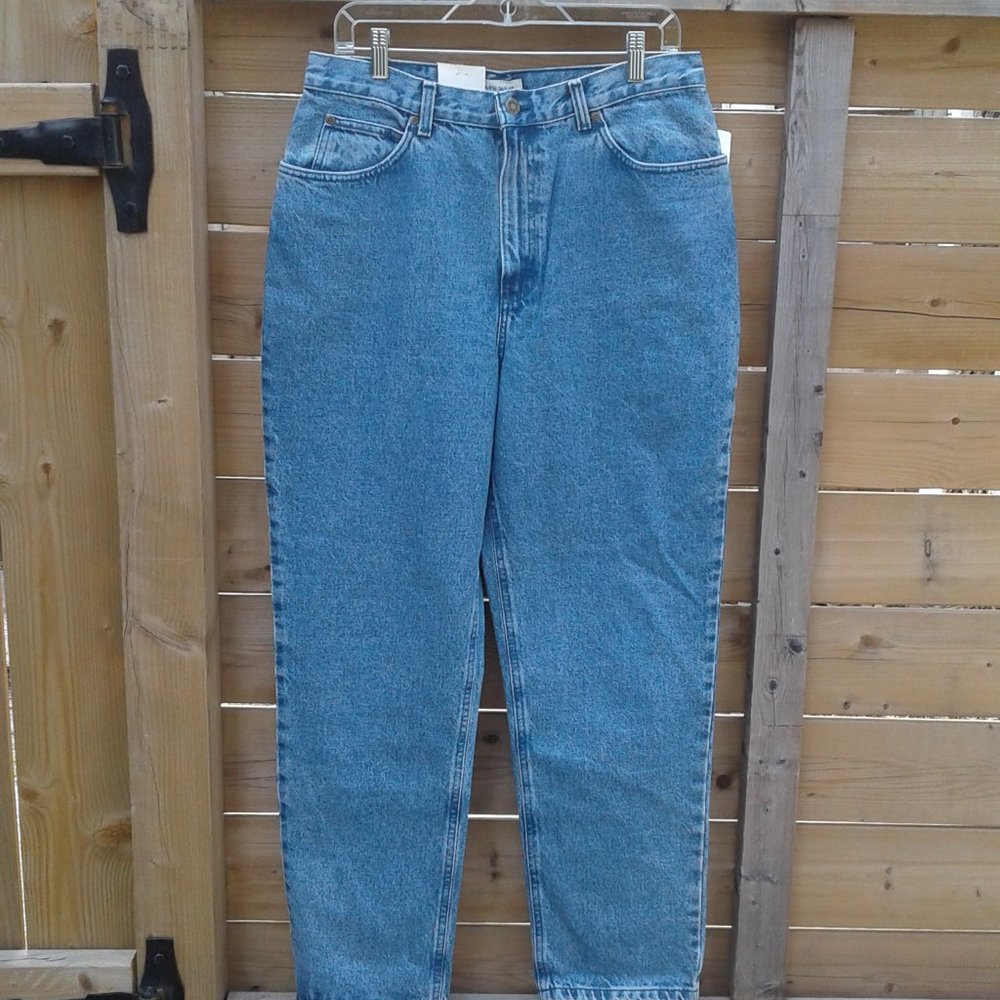 Vintage 90's NWT Jones Wear Sport High Rise Curvy Light Wash Denim